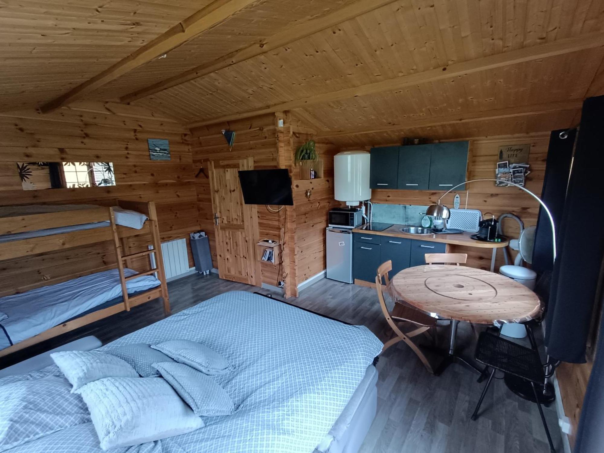 Gite Les Chalets Du Fliers Verton Meubles De Tourisme Classes 2 Etoiles Berck Værelse billede