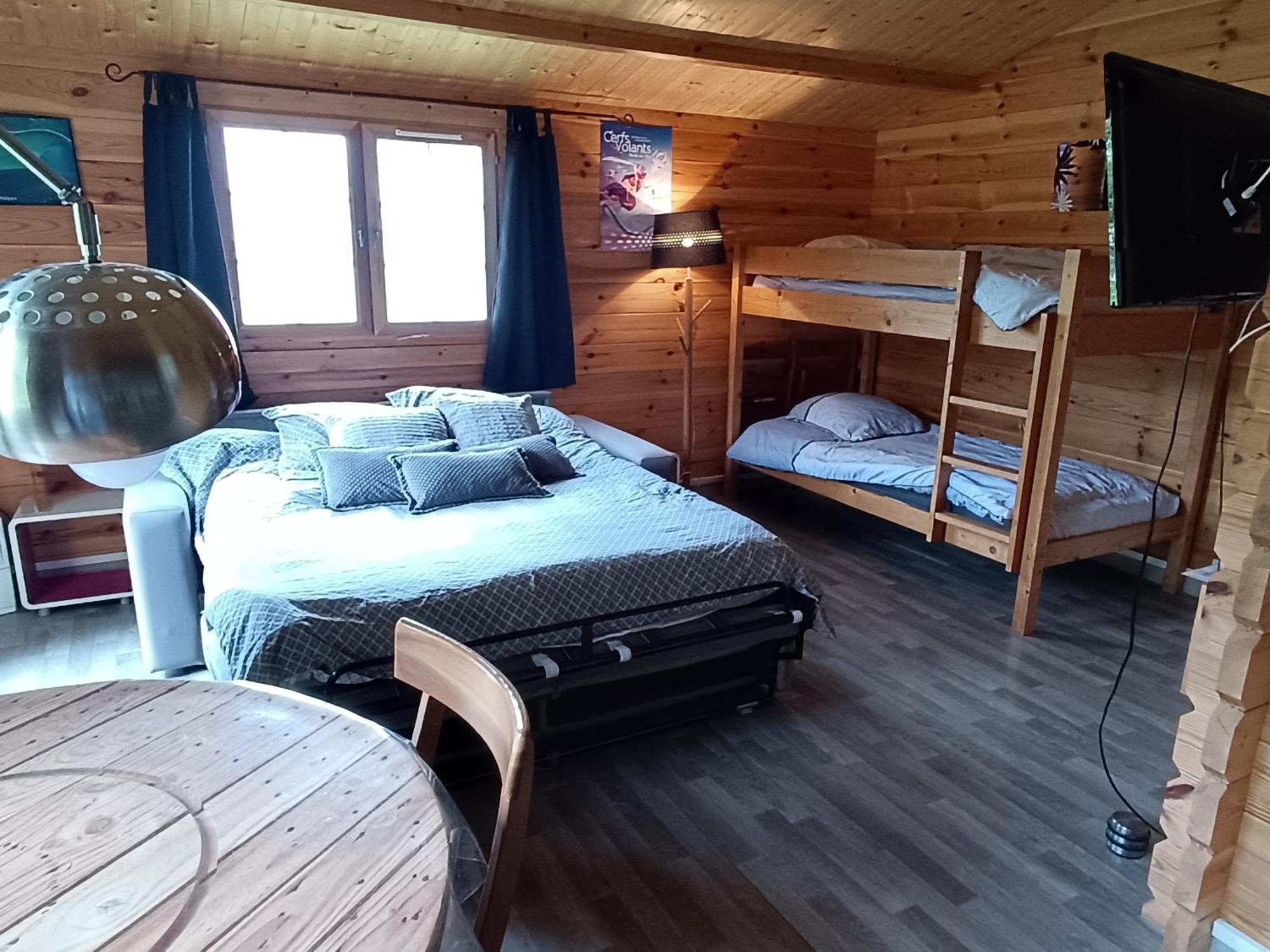 Gite Les Chalets Du Fliers Verton Meubles De Tourisme Classes 2 Etoiles Berck Værelse billede